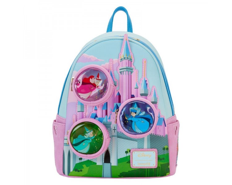 Mochila Hadas Madrinas Castillo La Bella Durmiente Disney Lo