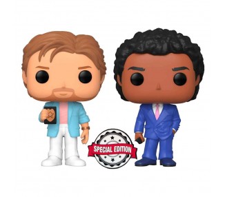 Set 2 Figuras Pop Miami Vice Crockett And Tubbs Exclusive