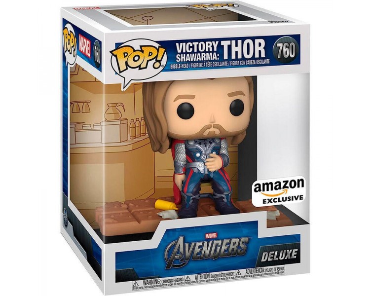 Figura Pop Deluxe Marvel Los Vengadores Avengers Thor Exclus