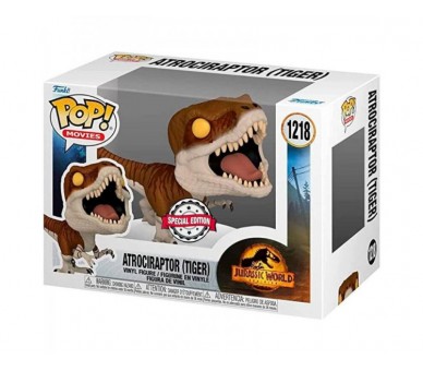 Figura Pop Jurassic World 3 Atrociraptor Tiger Exclusive