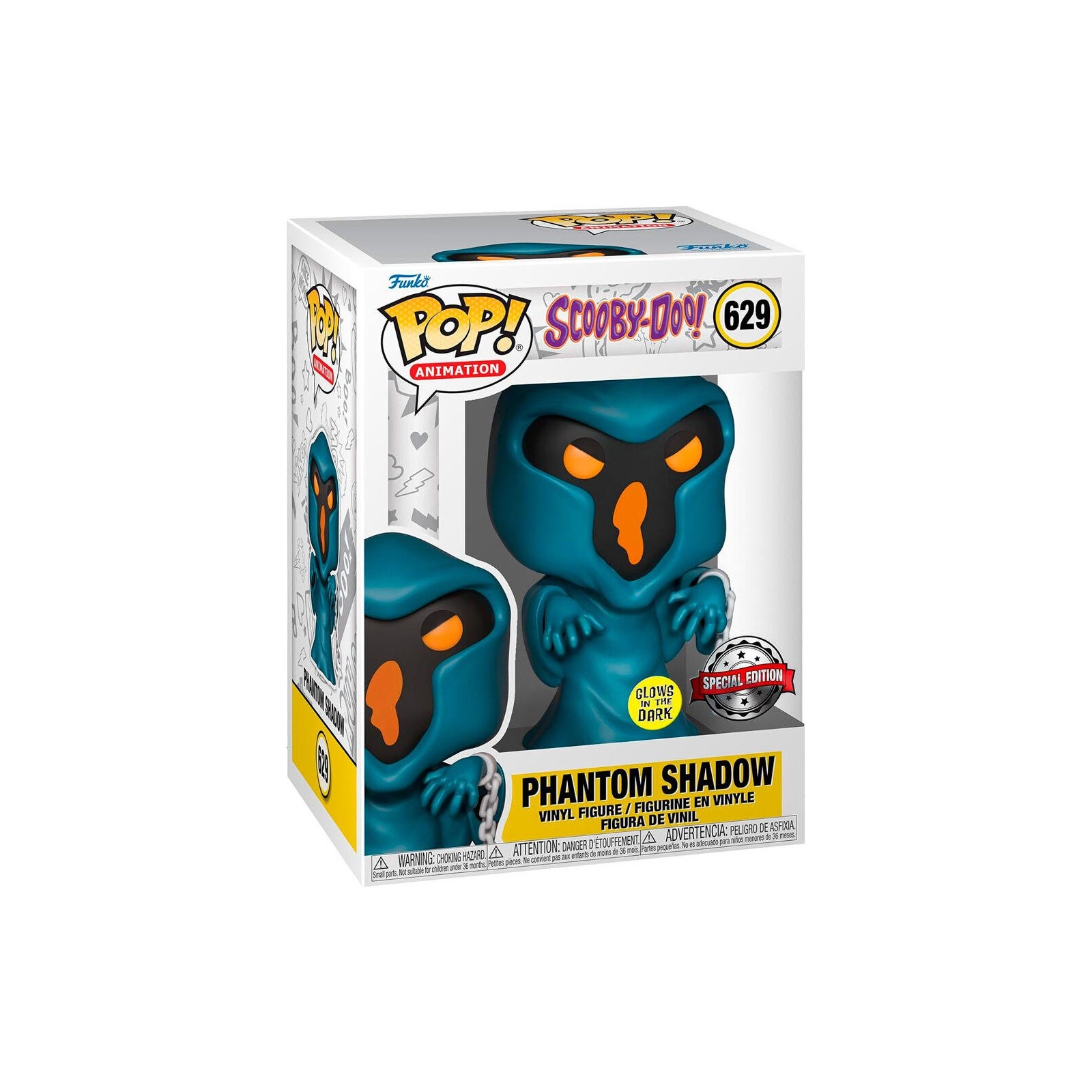 Figura Pop Scooby-Doo Phantom Shadow Exclusive