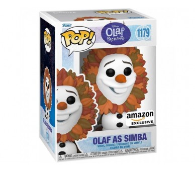 Figura Pop Disney Olaf Present Olaf As Simba Exclusive