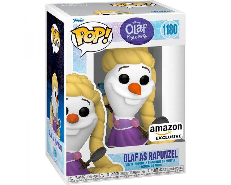 Figura Pop Disney Olaf Present Olaf As Rapunzel Exclusive