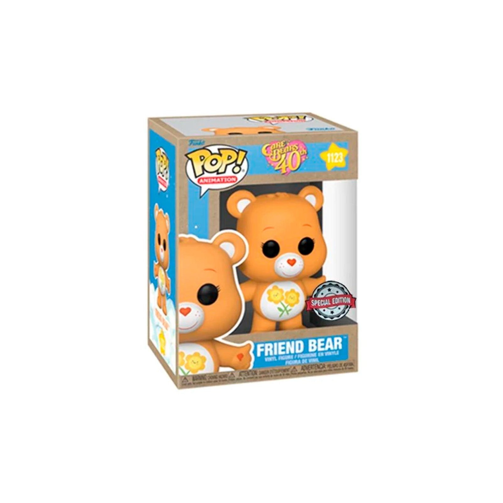 Figura Pop Care Bears 40Th Anniversary Friend Bear Exclusive