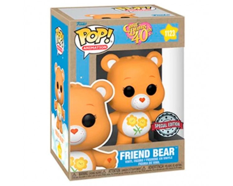 Figura Pop Care Bears 40Th Anniversary Friend Bear Exclusive