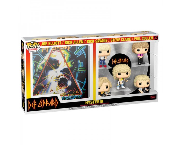 Figura Pop Album Deluxe Def Leppard Hysteria