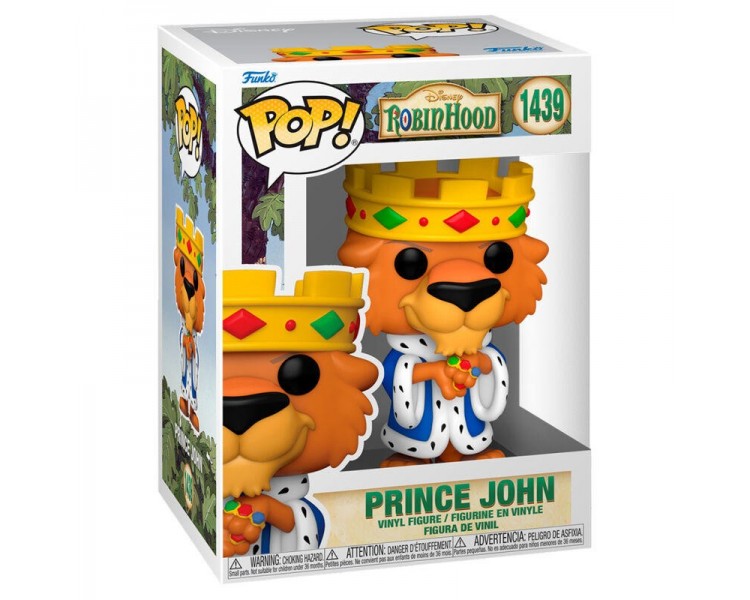 Figura Pop Disney Robin Hood Prince John