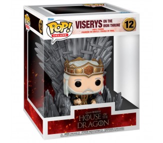 Figura Pop Deluxe House Of The Dragon Viserys On The Iron Th