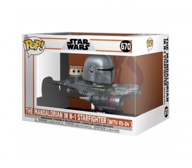 Figura Pop Rider Deluxe Star Wars Mandalorian 9 The Mandalor