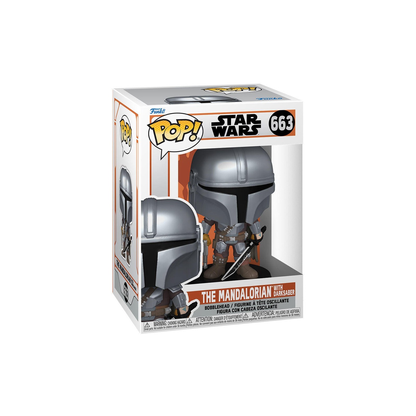 Figura Pop Star Wars Mandalorian 9 The Mandalorian