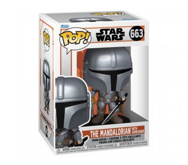 Figura Pop Star Wars Mandalorian 9 The Mandalorian