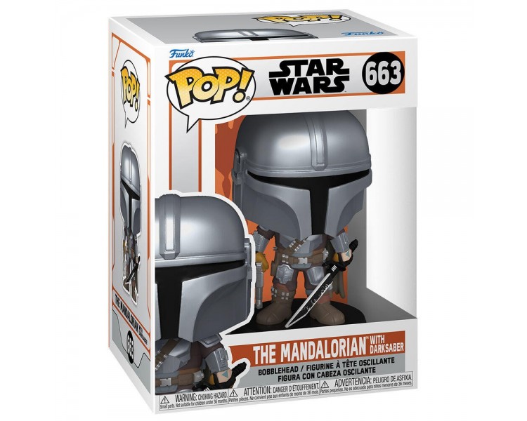 Figura Pop Star Wars Mandalorian 9 The Mandalorian