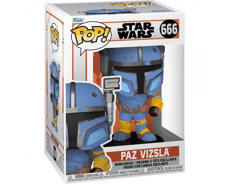 Figura Pop Star Wars Mandalorian 9 Paz Vizsla