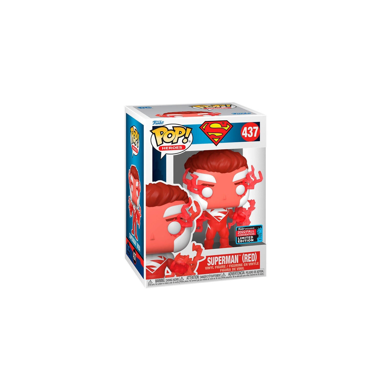 Figura Pop Dc Comics Superman - Superman Red Exclusive