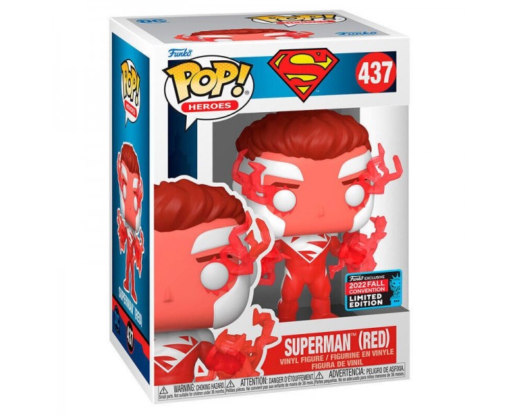 Figura Pop Dc Comics Superman - Superman Red Exclusive