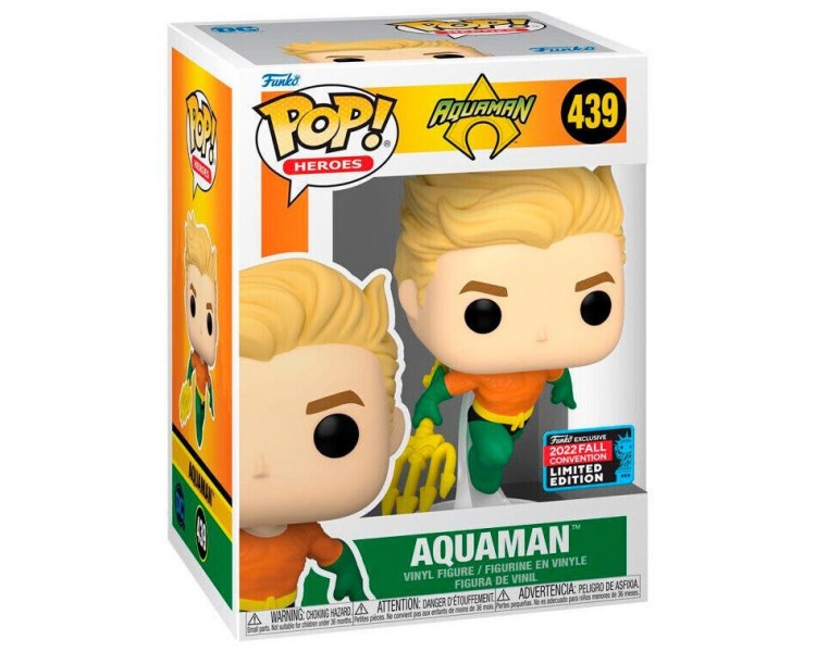 Figura Pop Dc Comics Aquaman - Aquaman Exclusive