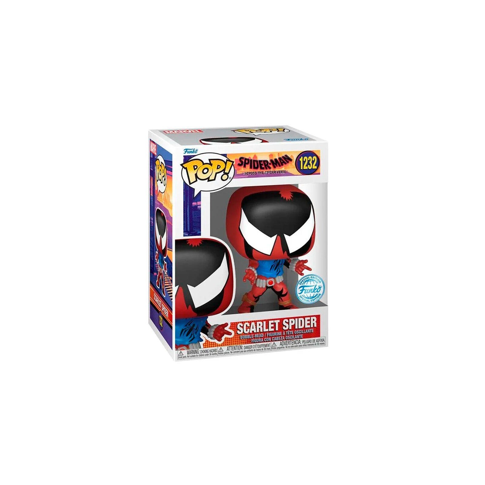 Figura Pop Spiderman Scarlet Spider Exclusive