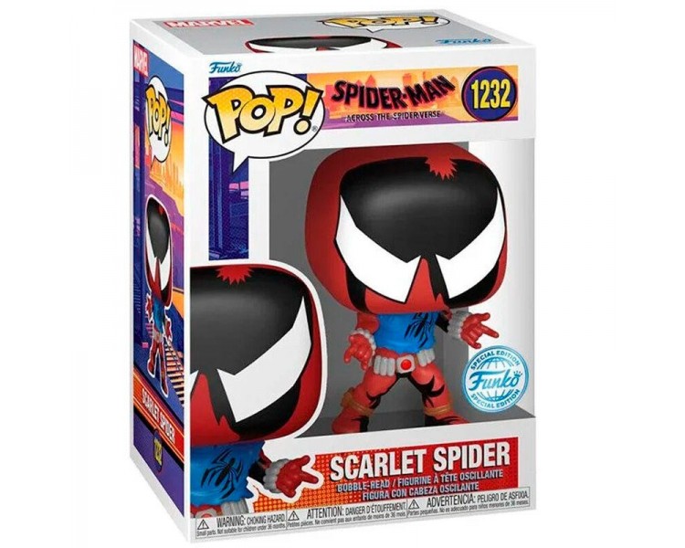 Figura Pop Spiderman Scarlet Spider Exclusive