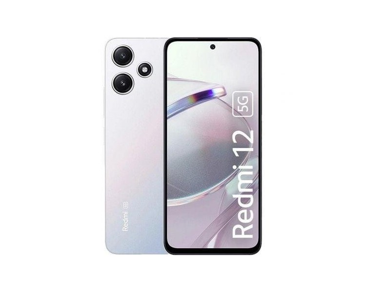 Smartphone Xiaomi Redmi 12 6.79"/ 4Gb/ 128Gb/ 5G/ Plata Pola