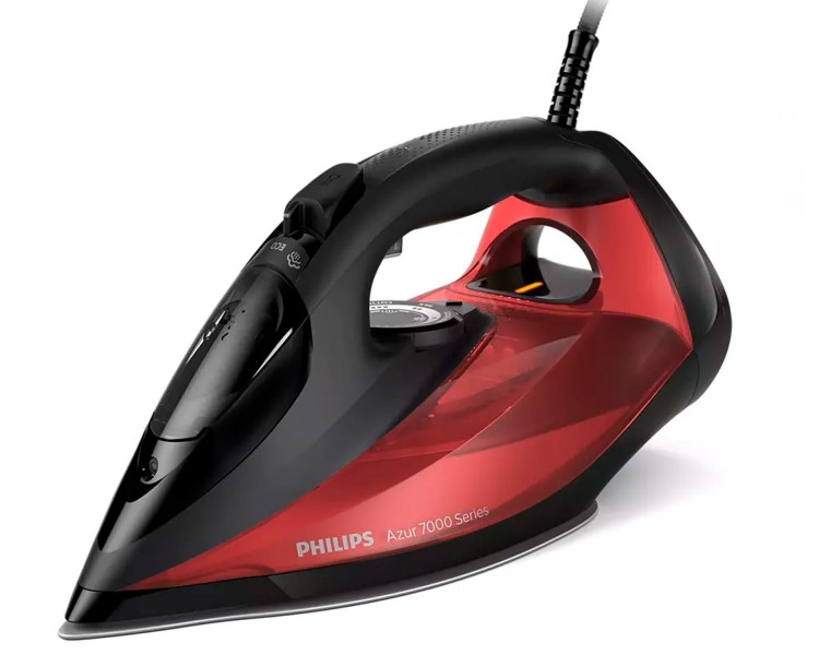 Philips Dst7022/40 Rojo & Negro / Plancha De Vapor De 2800W