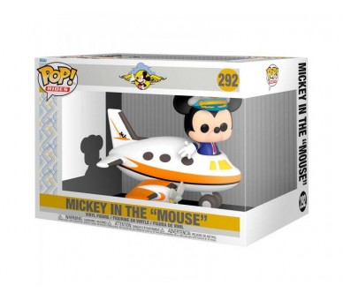 Figura Pop Rider Disney Mickey With Plane
