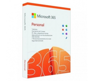 Microsoft Office 365 Personal/ 1 Usuario/ 1 Año