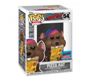 Figura Pop New York Comiccon Pizza Rat Exclusive
