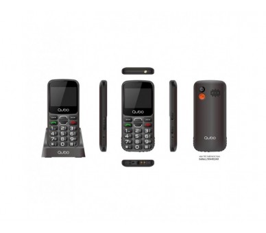 Telefono Qubo X-230 Bkc Negro 2,31 + Base