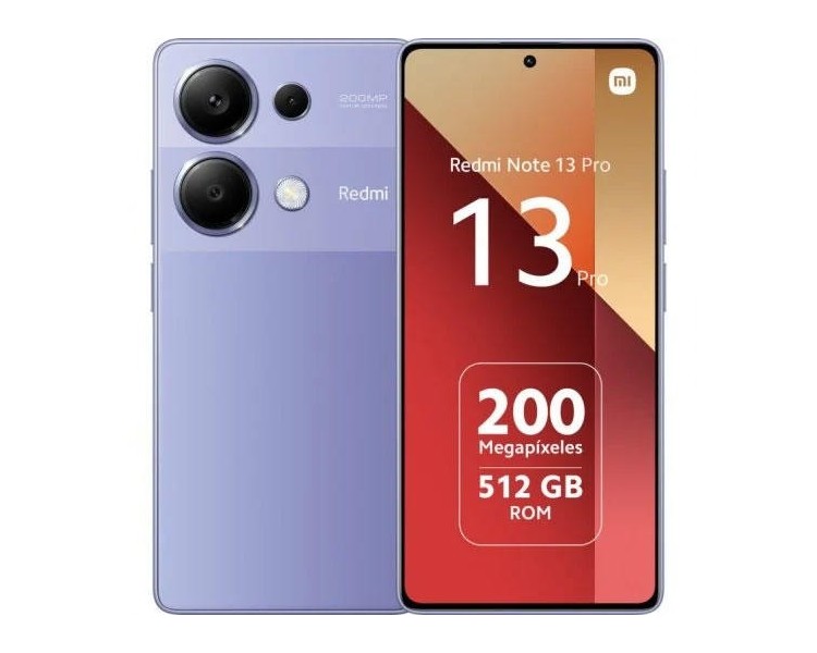 Smartphone Xiaomi Redmi Note 13 Pro 12+512Gb 6,67 Morado