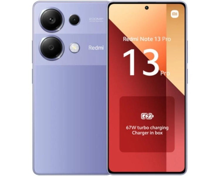 Smartphone Xiaomi Redmi Note 13 Pro 6.67" 8+256Gb 4G Morado