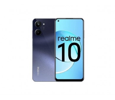 Smartphone Realme 10 6.4"/ 8Gb/ 256Gb/ Negro Ráfaga