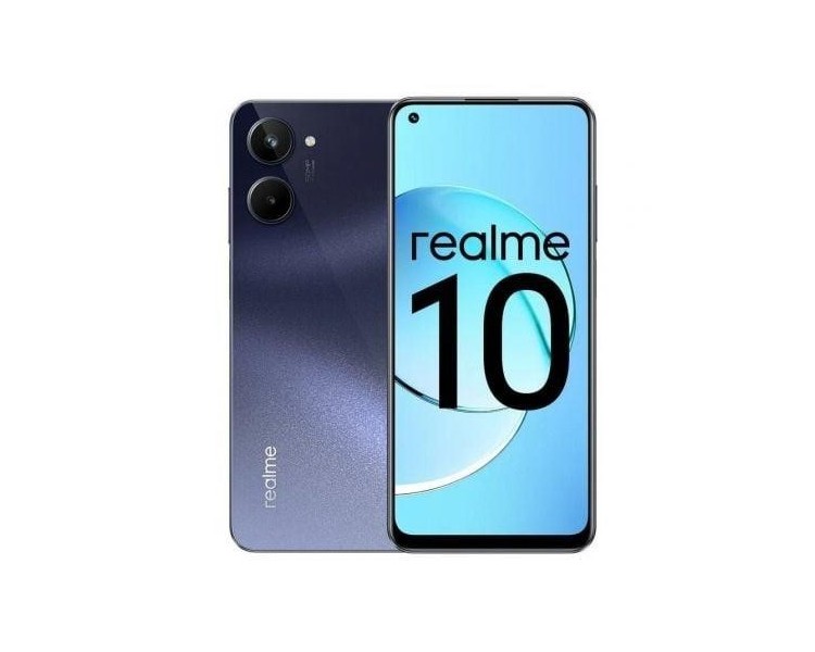 Smartphone Realme 10 6.4"/ 8Gb/ 256Gb/ Negro Ráfaga