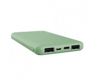 Powerbank 10000Mah Trust Primo Eco/ 15W/ Verde