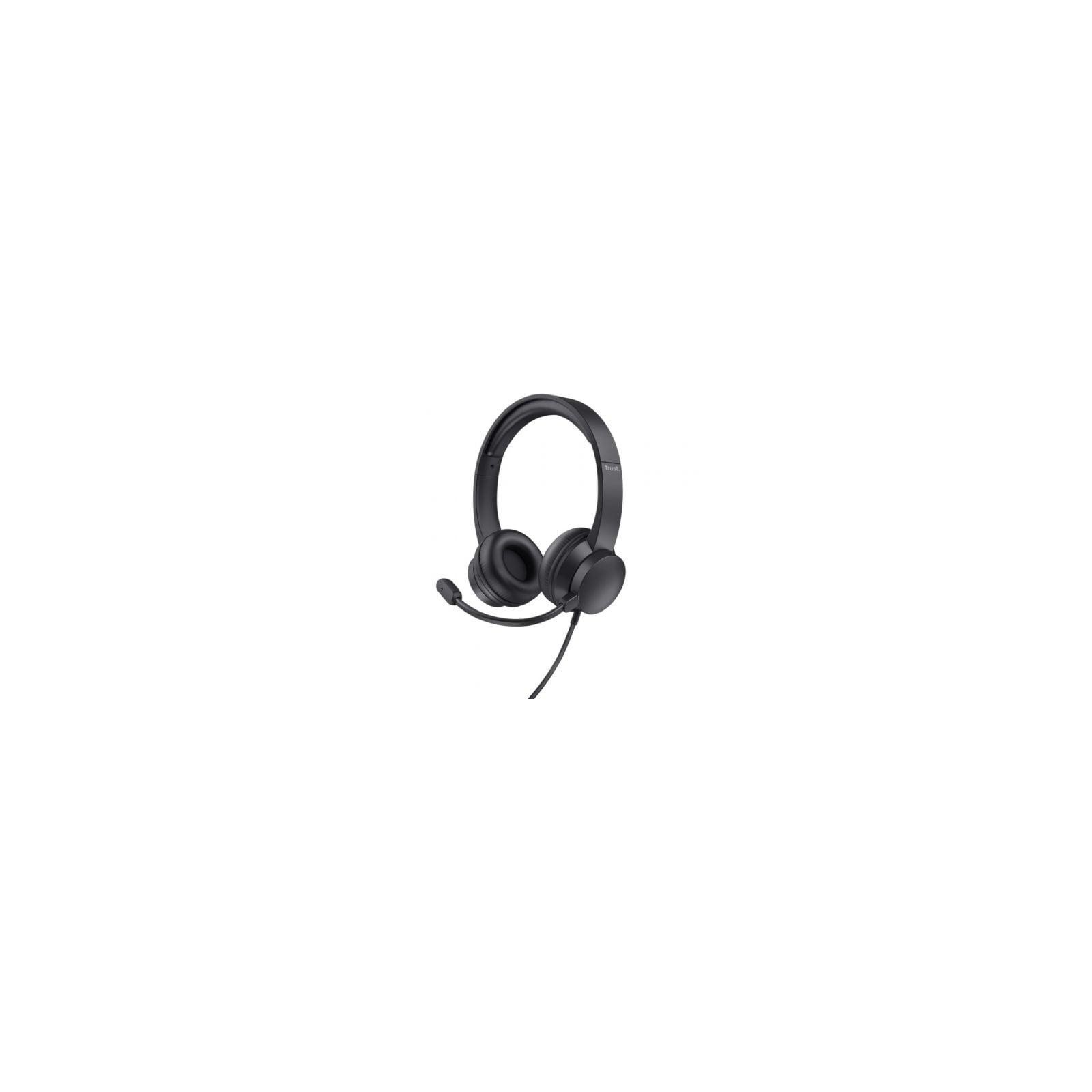 Auriculares Trust Hs-201 Usb/ Con Micrófono/ Usb/ Negros