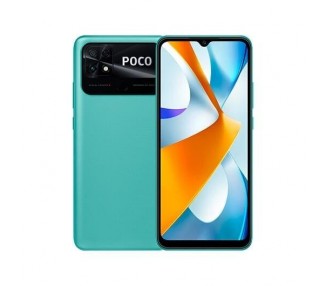 Smartphone Xiaomi Poco C40 6.71"/ 4Gb/ 64Gb/ Verde Coral