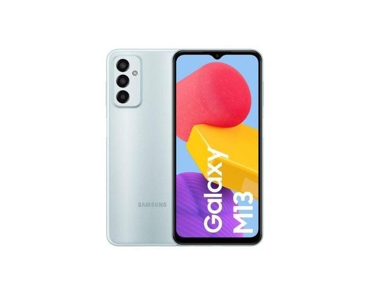 Smartphone Samsung Galaxy M13 6.6"/ 4Gb/ 64Gb/ Azul Claro