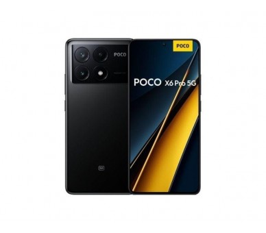 Smartphone Xiaomi Poco X6 Pro 6.67"/ 12Gb/ 512Gb/ 5G/ Negro