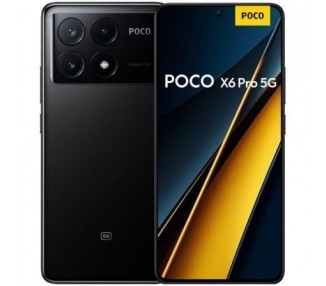 Smartphone Xiaomi Poco X6 Pro 6.67"/ 12Gb/ 512Gb/ 5G/ Negro