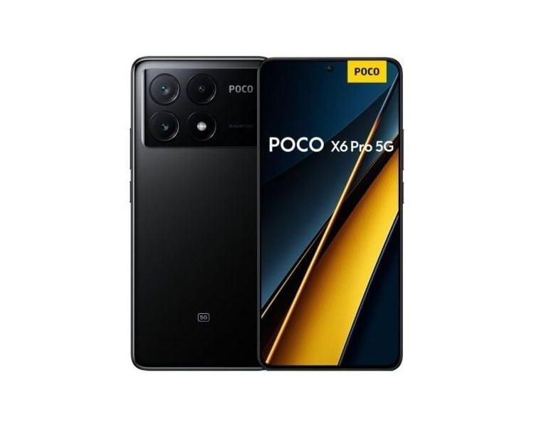 Smartphone Xiaomi Poco X6 Pro 6.67"/ 12Gb/ 512Gb/ 5G/ Negro