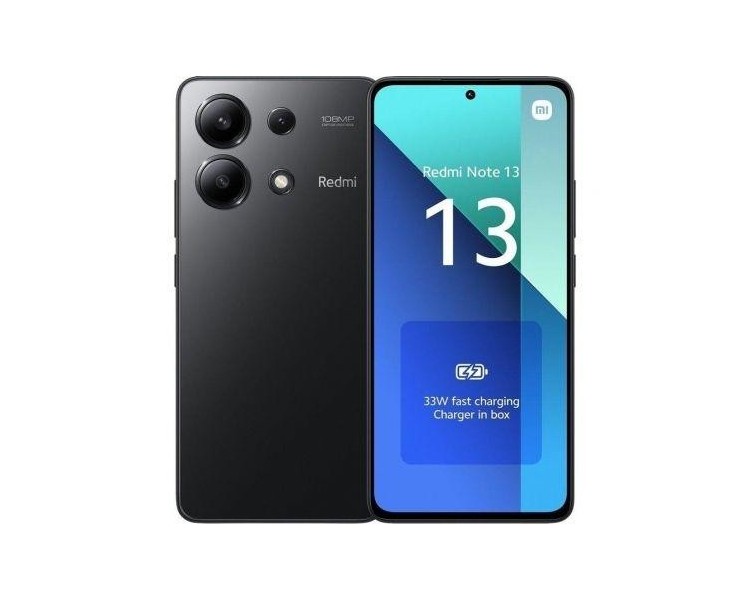 Smartphone Xiaomi Redmi Note 13 6.67"/ 8Gb/ 128Gb/  Negro