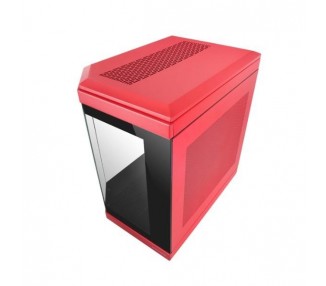 Caja Atx Semitorre Gaming Mars Gaming Mc3T Color Rojo Vista
