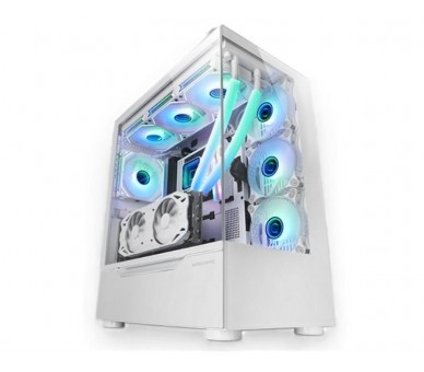 Caja E-Atx Torre Gaming Mars Gaming Mc-Ult Xxl White Frontal