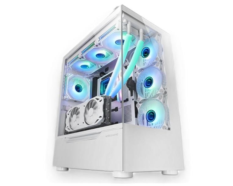 Caja E-Atx Torre Gaming Mars Gaming Mc-Ult Xxl White Frontal