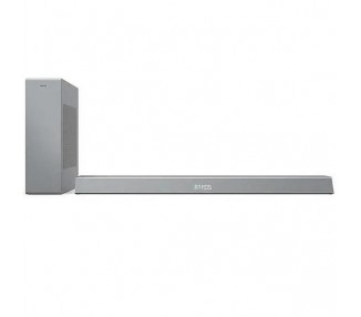 Barra De Sonido Philips 2.1 Tab8505/10 Plata Hdmi Arc Blueto