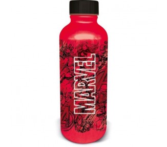 Botella Metálica Ilustración Cómic Marvel (Rojo) 755 Ml