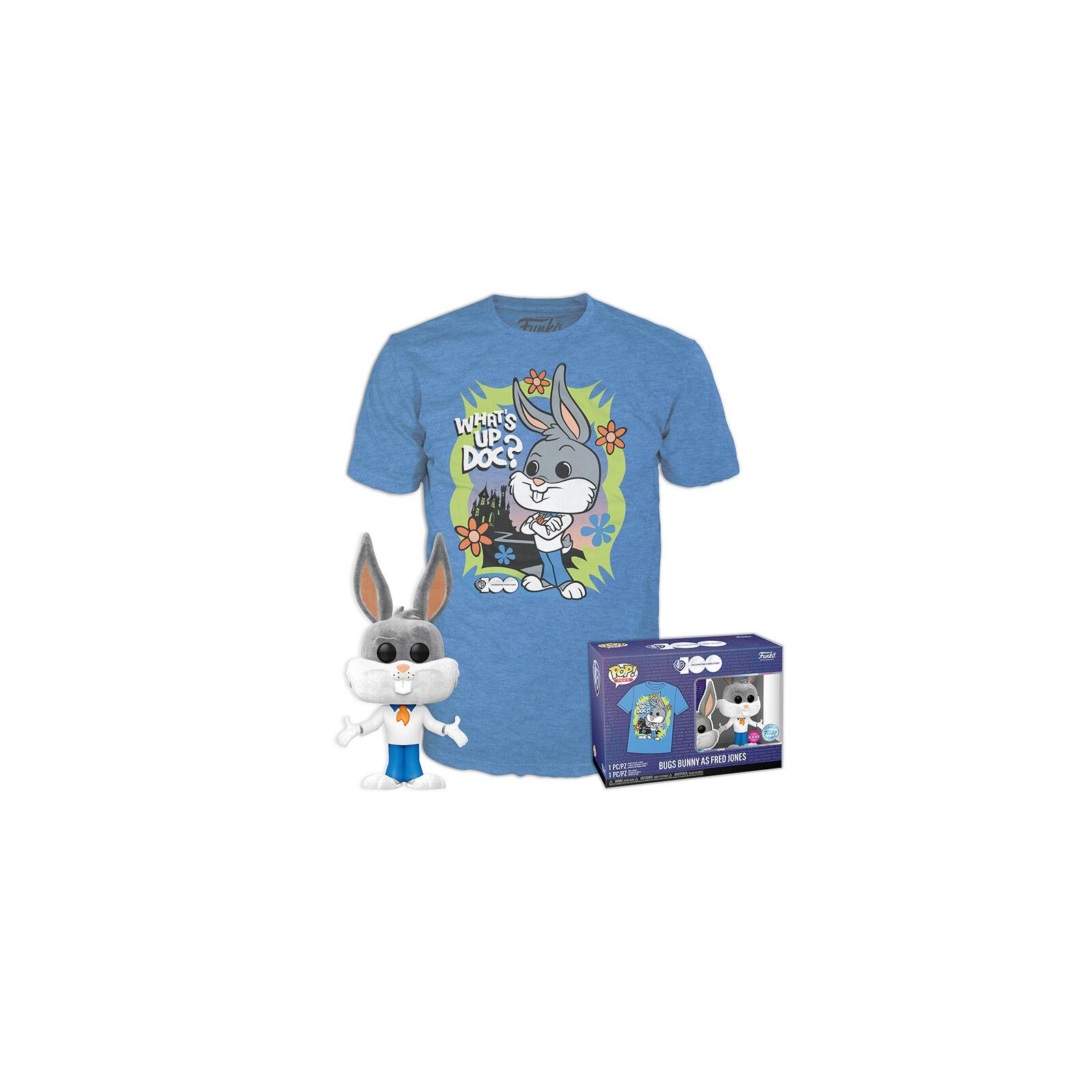 Pop! & Tee Set Bugs Bunny Como Fred M