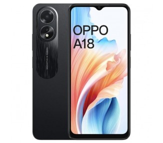 Smartphone Oppo A18 6.56" Hd+ 4Gb(+4) 128Gb Glowing Black