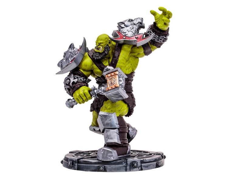 Figura Mcfarlane Toys World Of Warcraft Orc Warrior & Orc Sh