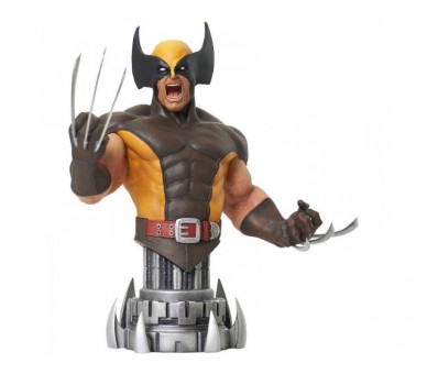 Figura Busto Diamond Collection Marvel Comic Wolverine Brown