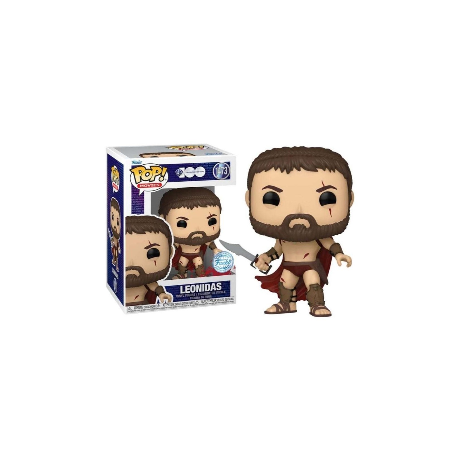 Funko Pop Cine Warner Bross 100 Aniversario 300 Leonidas Bat